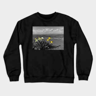 Cotswolds Panorama (monochrome) Crewneck Sweatshirt